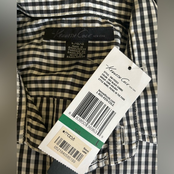 NWT Kenneth Cole button down - Picture 2 of 2
